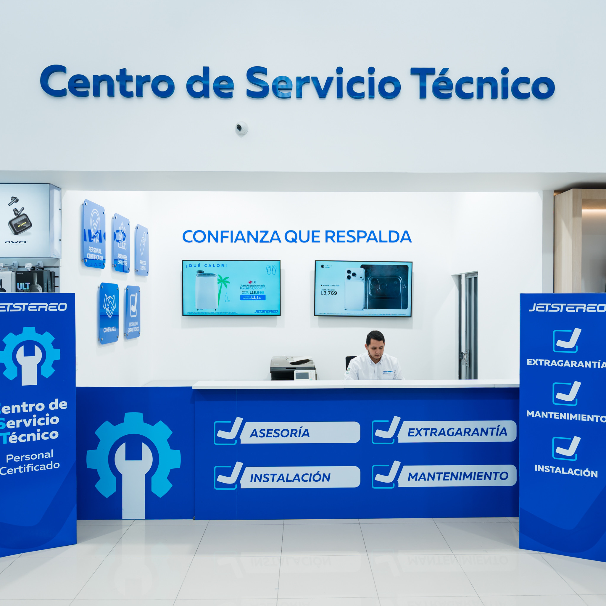 Jetstereo inaugura Centro de Servicio Técnico en Santa Rosa de Copán